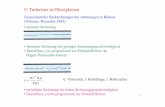 9. Turbulenz in Flüssigkeiten - DLR Portal · 1 9. Turbulenz in Flüssigkeiten Experimentelle Beobachtungen bei strömungen in Rohren (Osborne, Reynolds 1883) Laminare Strömung