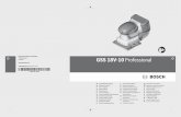GSS 18V-10 Professional - hornbach.de · Robert Bosch Power Tools GmbH 70538 Stuttgart GERMANY 1 609 92A 4AB (2018.05) O / 204 de Originalbetriebsanleitung en Original instructions