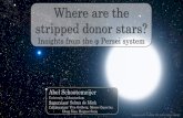 Where are the stripped donor stars? - lorentzcenter.nl fileWhere are the stripped donor stars? Insights from the φPersei system Image credit: Hubble ESA Information Center Abel Schootemeijer