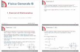 Esercizio 1 Fisica Generale B - Università di · PDF fileDomenico Galli – Fisica Generale B – E 1. Esercizi di Elettrostatica Esercizio 1 (II) • Consideriamo la superficie Σ