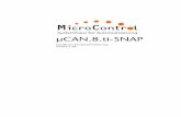 μCAN.8.ti-SNAP - Startseite | MicroControl · Allgemeine Sicherheitshinweise Sicherheitshinweise μCAN.8.ti-SNAP MicroControl Version 1.00 Seite 1 1 1. Sicherheitshinweise. Dieses
