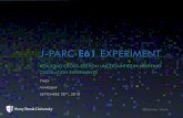 J-PARC E61 EXPERIMENT - events.ncbj.gov.pl · THE TOKAI-TO-KAMIOKA (T2K) EXPERIMENT C. Vilela TMEX September 20, 2018 2 50 kton World-leading measurements of sin2θ 23 and Δm2 23.