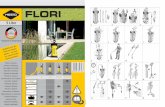 Flori Einlegeblatt final - furth-chemie.de Flori... · FLORI 3232R is designed for spraying products to protect plants outdoors and in well ventilated rooms. Always follow the instructions