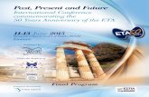 Past, Present and Future - endo.gr filePast, Present and Future International Conference commemorating the 50 Years Anniversary of the ΕΤΑ 11-13 June 2015 European Cultural Centre