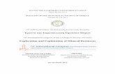 Έρευνα και Εκμετάλλευση Ορυκτών · iv Karakitsios V. and Chatzicharalampous E.: Biostratigraphy and sedimentology of the Ionian Zone Ammonitico Rosso in