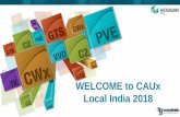 WELCOME to CAUx Local India 2018 - pvtools.weebly.com · Lifting Lug Design In Detail Prepared by Sachin Pol and Fauzan Badiwale. 3 Typical Lifting Arrangements for Vessel . 4 Different