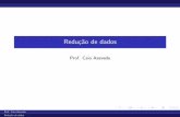 Prof. Caio Azevedocnaber/aula_Red_Dados_Inf_Mest_2S_2019.pdf · Redu˘c~ao de dados Prof. Caio Azevedo Prof. Caio Azevedo Redu˘c~ao de dados. Introdu˘c~ao De posse de uma amostra