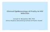 Clinical Epidemiology of Frailty in HIV ¢§Older age, lower educational level, and clinical AIDS were