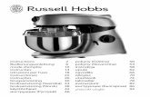A IMPORTANT SAFEGUARDS - Russell Hobbs · F BLADE UNIT 39 You may remove the blade unit for cleaning. 40 Grip the jug handle with one hand. 41 Grip the jug base with the other hand.