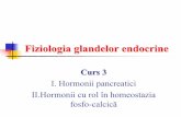 Fiziologia glandelor endocrine - justmed.eu · II. Fiziologia osului Componentele din structura osului: 1. Sistemul noncelular osos: Componenta organică(30%): substanţa fundamentală