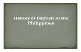 lcbministries.orglcbministries.org/wp-content/uploads/2018/05/History-of... · 2018-05-08 · υ Methodists (1898, most of lowland Luzon and north of Manila) υ Presbyterians (1899,