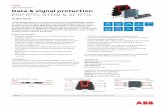 DATASHEET Data & signal protection ESP RTD, RTDQ & SL RTD ... NOTE: For 2-wire or 4-wire RTD applications,