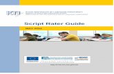 Script Rater Guidercel2.enl.uoa.gr/kpg/files/Script_Raters_Guide_May_2014.pdf · their selections of the textual and lexicogrammatical features they are going to use. In addition