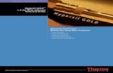 Hypersil GOLD 1.9 μm HPLC Columns Technical …...The 1.9 µm Hypersil GOLD columns build on the recent advances in technology made with Hypersil GOLD media, and now offer a practical
