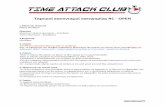 Τεʗνικοί κανονισμοί καʐηγορίας RC - OPEN Attack Technical Regulations per Category.pdf · Maximum πλάος ελασ ικού – 265 Τύπος ελασ