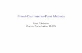 Primal-Dual Interior-Point Methodsryantibs/convexopt/lectures/primal-dual.pdfBarrier versus primal-dual method Today we will discuss the primal-dual interior-point method, which solves