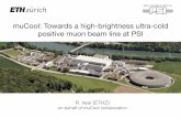 muCool: Towards a high-brightness ultra ... - indico.psi.ch · 1Paul Scherrer Institute, 5232 Villigen-PSI, Switzerland 2Institute for Particle Physics, ETH Zurich, 8093 Zurich, Switzerland