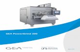 GEA PowerGrind 200 - cfs-industrial.grcfs-industrial.gr/wp-content/uploads/2017/12/GEA-PowerGrind-200.pdf · GEA Group is a global engineering company with multi-billion euro sales