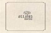 menu - Attalos Cafe · με μαρμελάδα τοματίνι Φλογέρες μελιτζάνας με μούς τυριών Μίνι πεϊνιρλί μπολονέζ με παρμεζάνα
