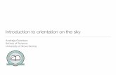 Introduction to orientation on the skyagomboc/Astronomija/OrientationBasics.pdf · •zenith and nadir • horizon • celestial meridian (to South) • azimuth A • altitude h (or