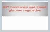 GIT hormones and blood glucose regulation hormones 31.pdf · Anatomical loca 'zat.on Stomach endocrine cells G cells D cells A cells X cells Proximal intestinal endocrine cells S