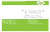 HP LaserJet M1120 MFP Serieswelcome.hp-ww.com/ctg/Manual/c01101721.pdf · Install the control panel faceplate. Remove all orange shipping tape. Uklonite svu narančastu vrpcu za transport.