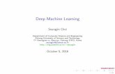 Deep Machine Learning - ph. · PDF file Deep Machine Learning Seungjin Choi Department of Computer Science and Engineering Pohang University of Science and Technology 77 Cheongam-ro,