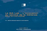 Le SIA Lab L’innovation au service de la Défenseuniversite-defense-2014.org/fr/system/files/note_strategique_sia_lab.pdf · de PME performantes et innovantes ayant toutes leur