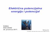 Električna potencijalna energija i potencijal · 1. Električna potencijalna energija 2. Električni potencijal 3. Ekvipotencijalna ploha 4. Kondenzator 5. Elektronvolt 6. Ubrzavanje