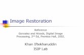 Image Restoration - Old Dominion Universityww2.odu.edu/~kiftekha/ECE783_883/handout material/noise.pdfImage Restoration Reference Gonzalez and Woods, Digital Image Processing, 2nd