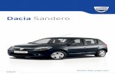 Dacia Sandero Sandero.pdfLe système de freinage de Dacia sandero a fait l’objet d’un soin particulier. équipée en série du système aBs Bosch 8.1 de dernière génération,