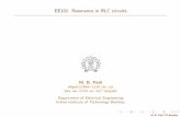 EE101: Resonance in RLC sequel/ee101/ee101_ ¢  2015-06-30¢  Resonance in series RLC circuits