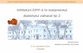 Inhibitorii DPP-4 în tratamentul diabetului zaharat tip 2 · Inhibitorii DPP-4 în tratamentul diabetului zaharat tip 2 Primul Congres Național al Endocrinologilor cu participare