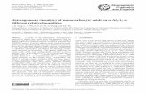 Heterogeneous chemistry of monocarboxylic acids on -Al ... · acid is the most prevalent carboxylic acid in the gas phase, followed by acetic acid, which is also very abundant in