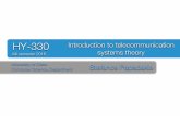 ΗΥ-330 Introduction to telecommunication systems theoryhy330/material/HY330 lecture 06.pdf · Introduction to telecommunication systems theory  Introduction to telecommunication