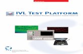 S.E.A. - 2 IVL Test Platform · 2011-03-29 · Leonardo da Vinci (1452-1519) IVL Test Platform user interface with contact check area, calibration, parameter definition, and module