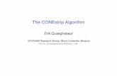 The CONEstrip Algorithm 

The CONEstrip Algorithm Erik Quaeghebeur SYSTeMS Research Group, Ghent University, Belgium Erik.Quaeghebeur@UGent.be