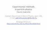 PásztorGabriella - atomfizika.elte.huatomfizika.elte.hu/rfkm/rfkm2019/ELTEReszFizKisModsz2019-6.pdf · Detector systems in high energy •Detector: an apparatus physics that measures