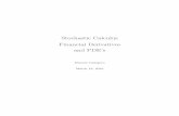 Stochastic Calculus Financial Derivatives and PDE¢â‚¬â„¢s calogero/Lecture_ ¢  Stochastic Calculus