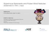 Supernova Remnants and Pulsar Wind Nebulae observed in TeV …now/now2014/web-content/TALKS/aMon/Par2/... · 2014-09-09 · Kathrin Valerius Erlangen Centre for Astroparticle Physics