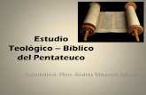 Estudio Teológico – Bíblico del Pentate · PDF file 2012-02-24 · Estudio de la “Historia de las formas” (Gunkel y Von Rad) Estudio de la “Historia de las Tradiciones”(M.