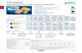 Tantalum 19-8.qxp 66716 Tantalum - AVX Corporationpartbuilder.avx.com/p/pb/pdf/TAJ_LOW_PROFILE.pdf• General purpose SMT chip tantalum series • 17 case sizes available, standard