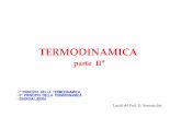 TERMODINAMICA - Istituto Nazionale di Fisica Nucleare · 2014-11-18 · 4 ESERCIZI Un sistema termodinamico al termine di una trasformazione termodinamica risulta aver compiuto un
