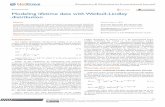 Modeling lifetime data with Weibull-Lindley distribution · 2018-11-26 · Finally, the Weibull-Lindley distribution has been used to model four lifetime datasets and the results
