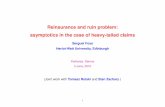 Reinsurance and ruin problem: asymptotics in the case of ...[10]M. Hald & H. Schmidli On the maximization of the adjustment coefﬁcient under proportional reinsurance. ASTIN Bulletin