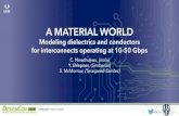 A MATERIAL WORLD - Samtec Microelectronicssuddendocs.samtec.com/notesandwhitepapers/designcon2016...TITLE Image A MATERIAL WORLD Modeling dielectrics and conductors for interconnects