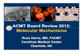 ACMT Board Review 2012: Molecular Mechanisms1.3 Apoptosis: Programmed Cell Death Homeostatic mechanism for removal of: damaged, infected, aged cells activated immune cells (no longer