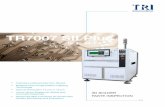 TR7007 SII Plus · • Real time SPC and production yield management • Quality reports and closed loop tracking • Support defect component analysis and improvements • Knowledge