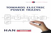 TOWARDS ELECTRIC POWER TRAINS · 2017-12-06 · in electric power train control systems also originates from this subproject. The subproject also has important spin-off for education,