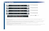 P7000S P5000S P3500S P2500S - ca.yamaha.com · P7000S P5000S P3500S P2500S Power Amplifiers P7000S Rear Panel Reliable, professional-quality power amplification for a broad range